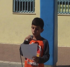 قصيدة للطالب حسين أبو شحادة من الصف الخامس في مدرسة اجيال الابتدائية